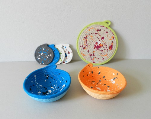 Schalen aus Baumwollseil | Caroline Rager